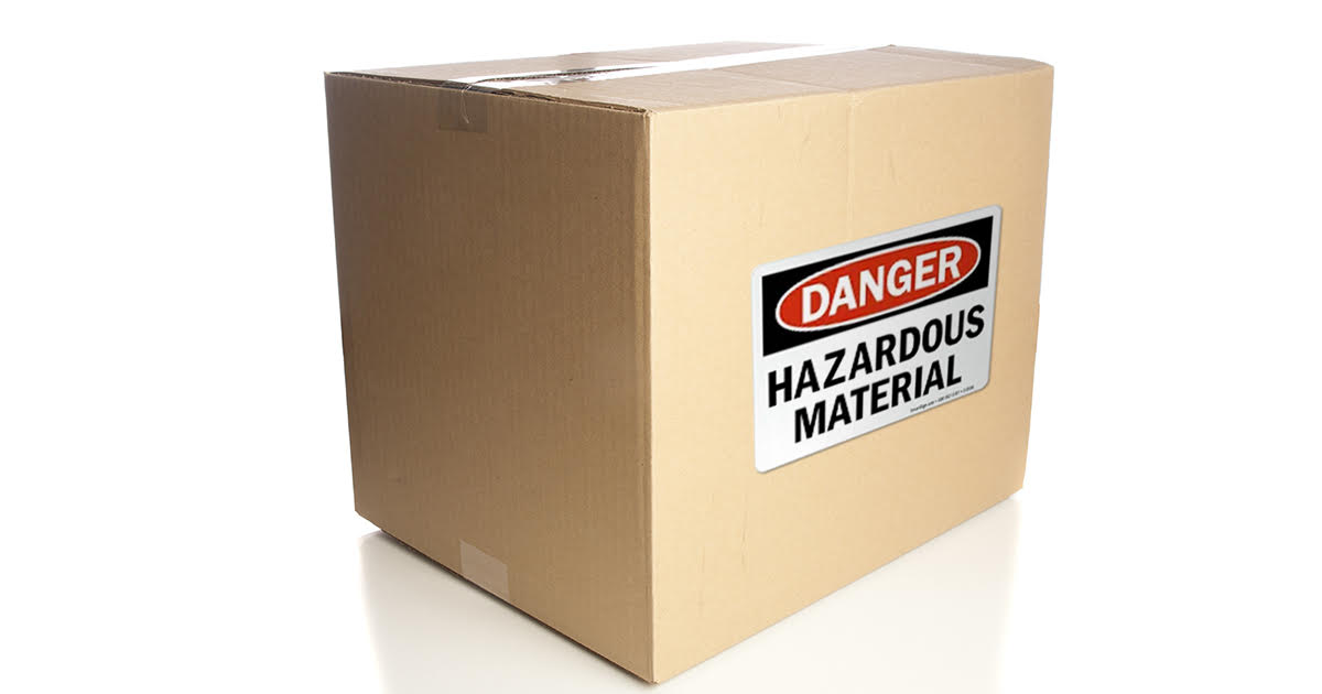 reshipping packaged hazardous materials