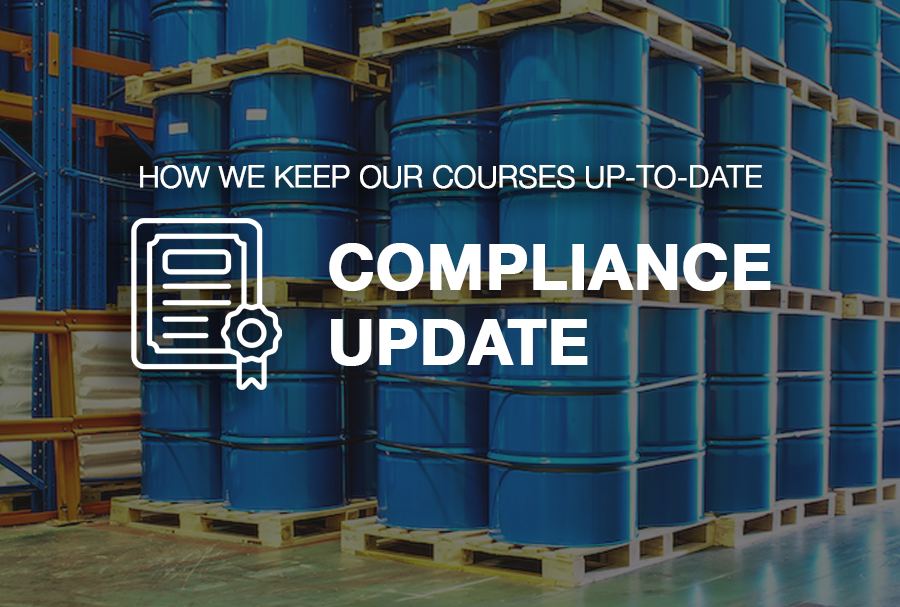 How we Keep Our Hazmat Courses Up-To-Date